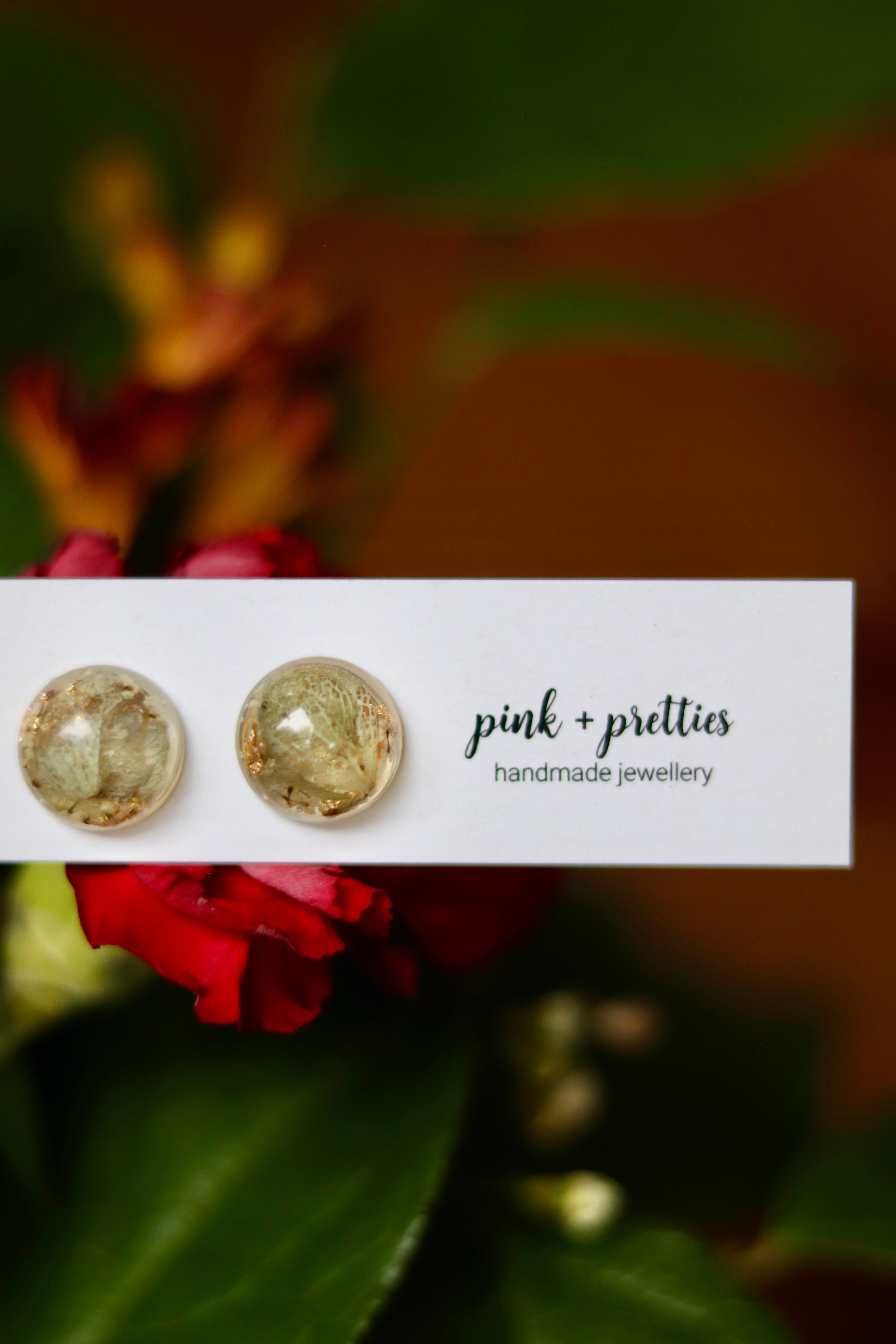 Custom Keepsake Earrings Stud/Mini Dangles