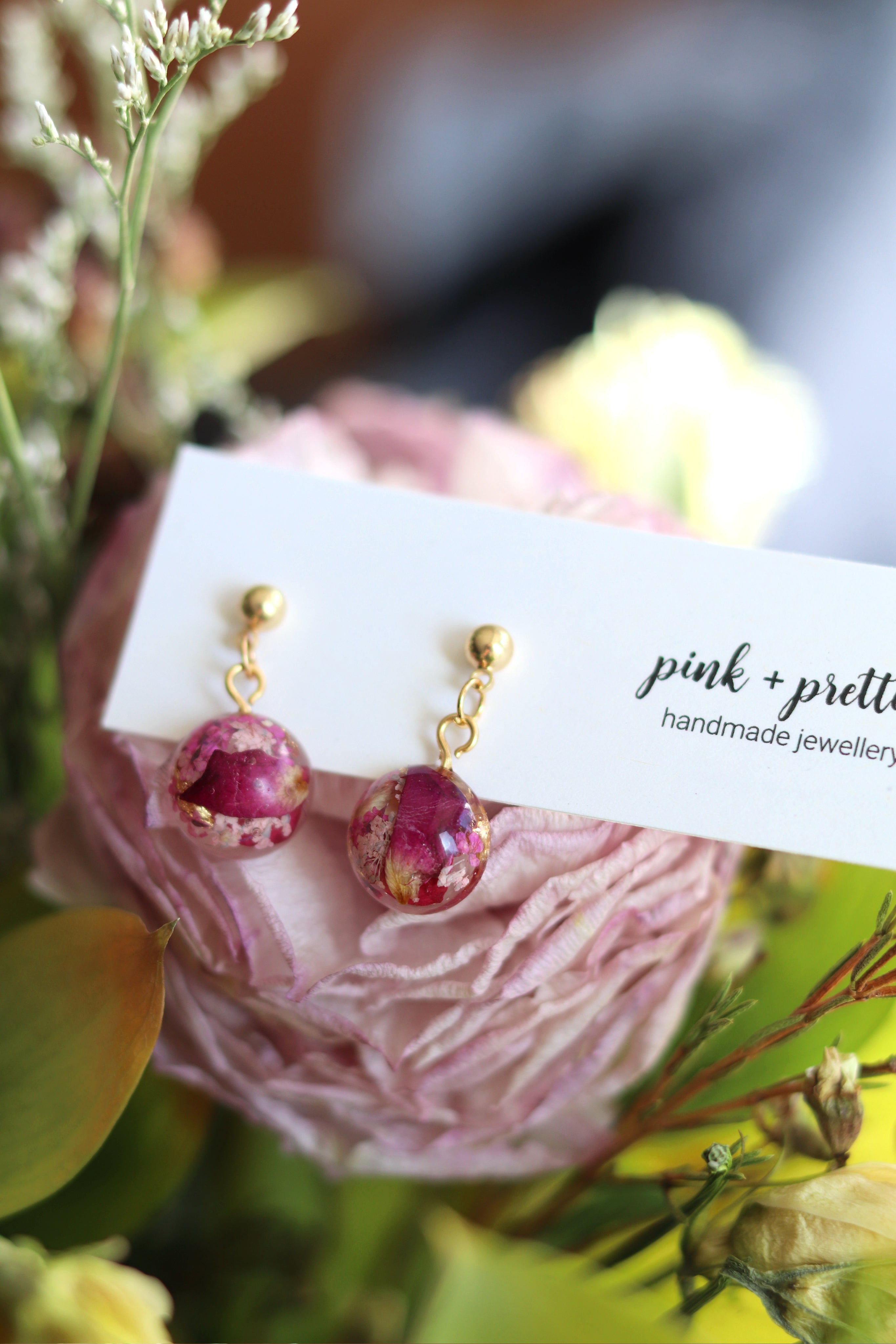Custom Keepsake Earrings Stud/Mini Dangles